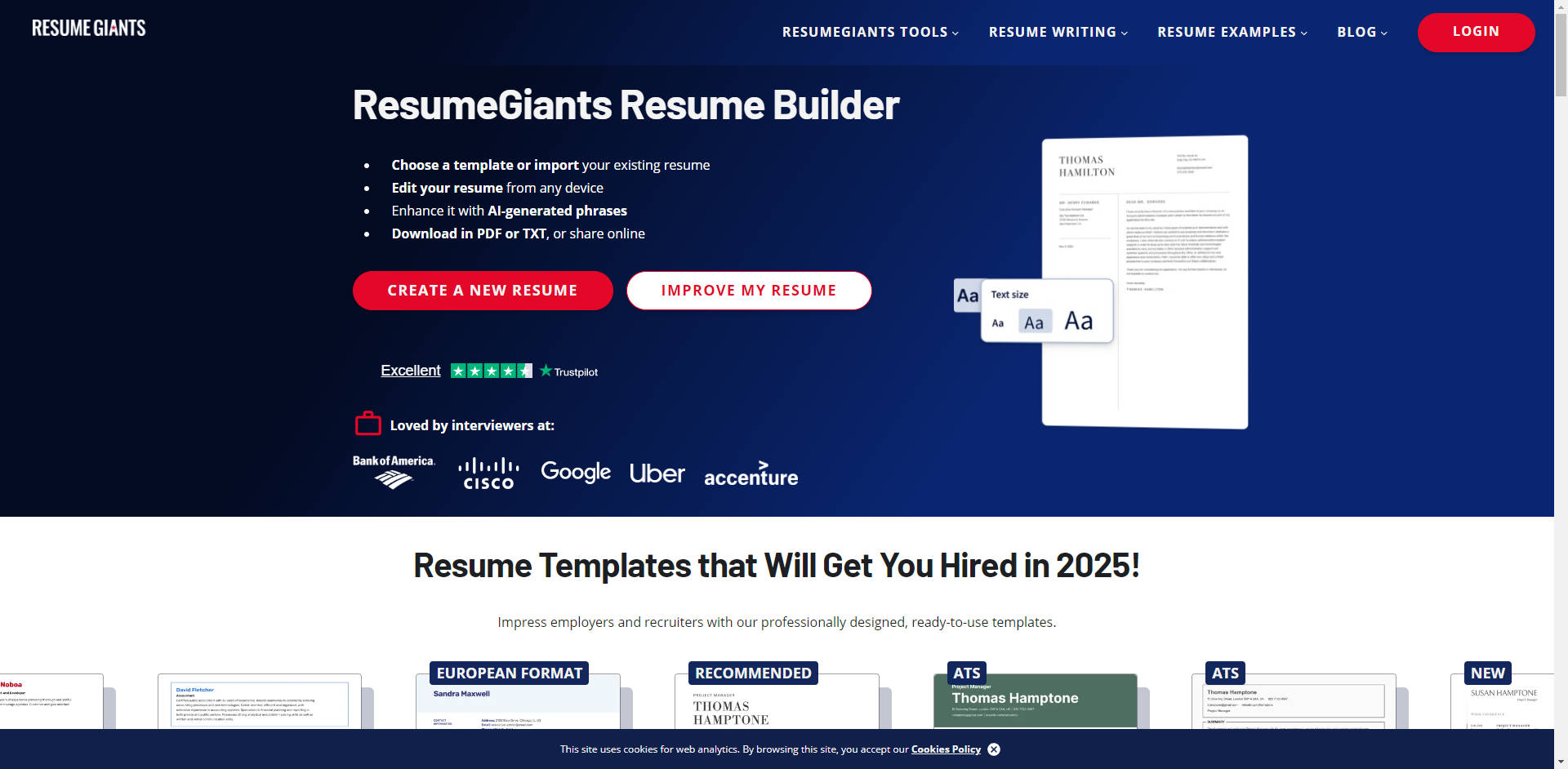 ResumeGiants gallery image