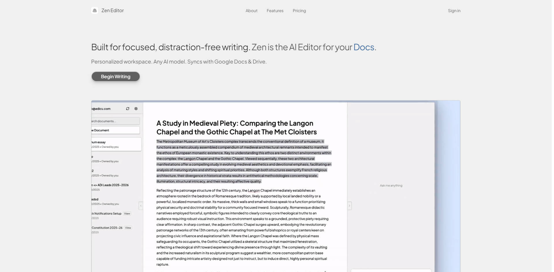 Zen Editor gallery image