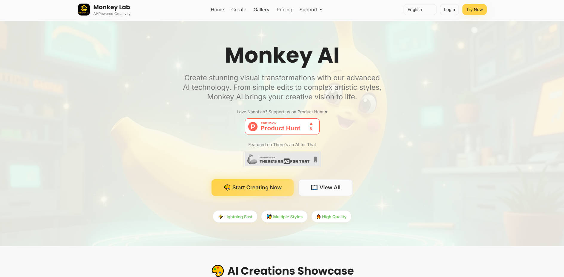 Monkey AI gallery image