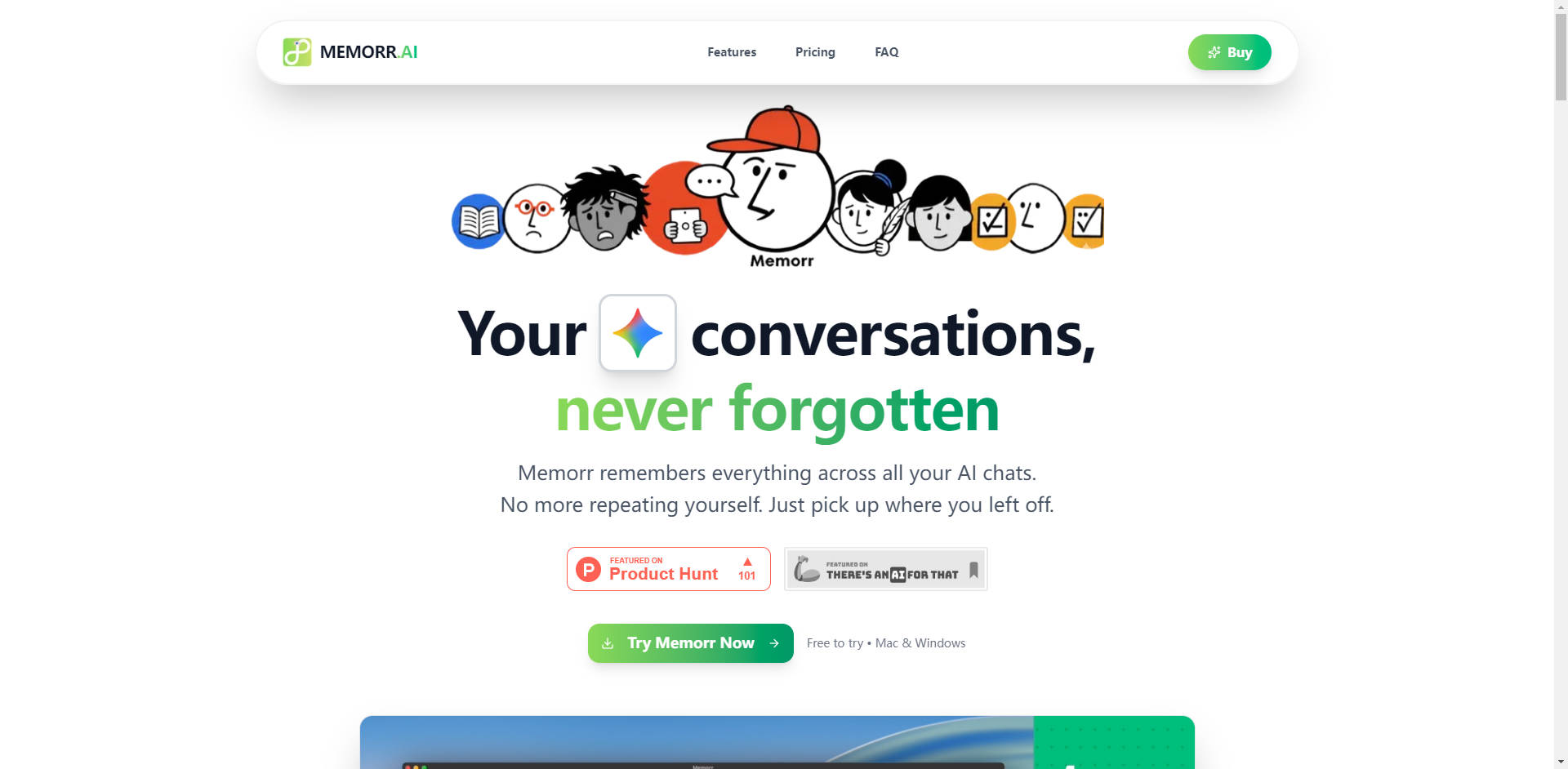 Memorr.ai gallery image