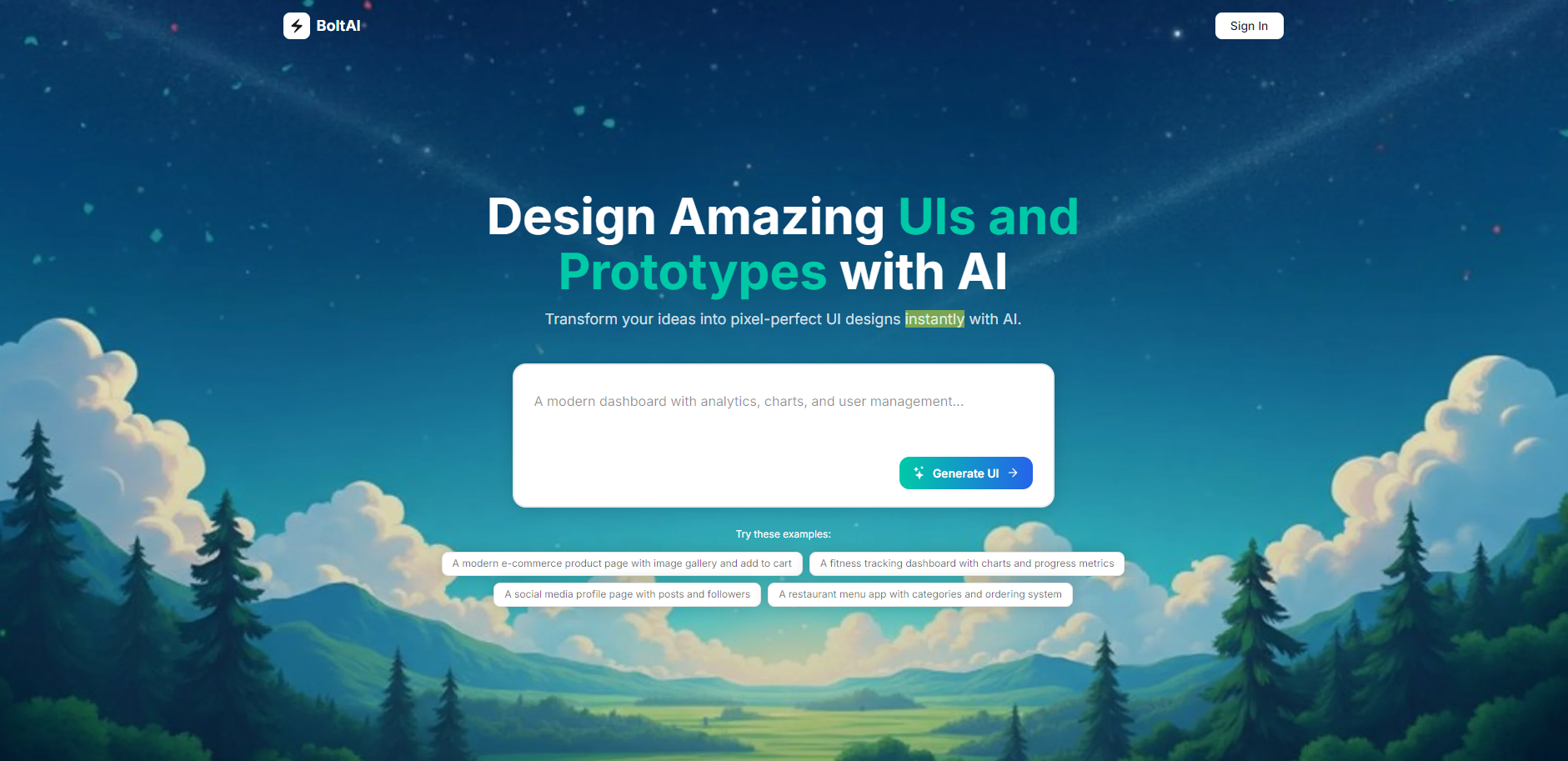 Bolt AI gallery image