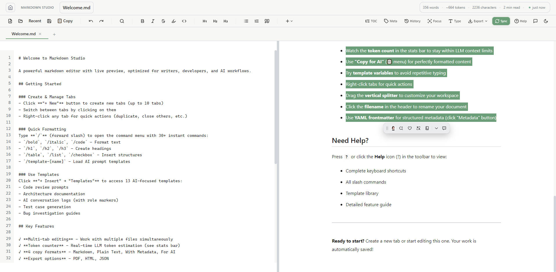 Markdown Studio gallery image