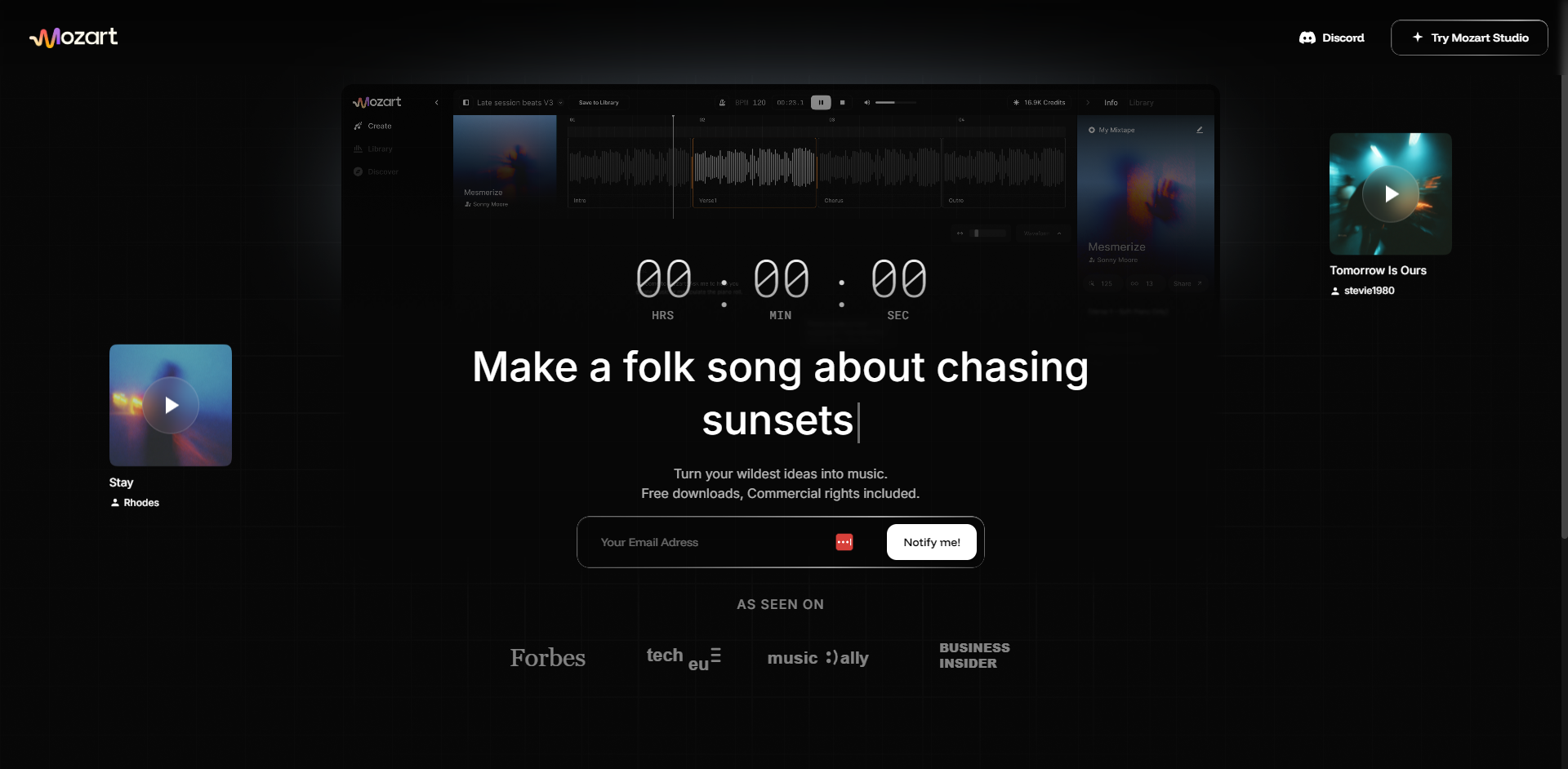 Mozart AI gallery image