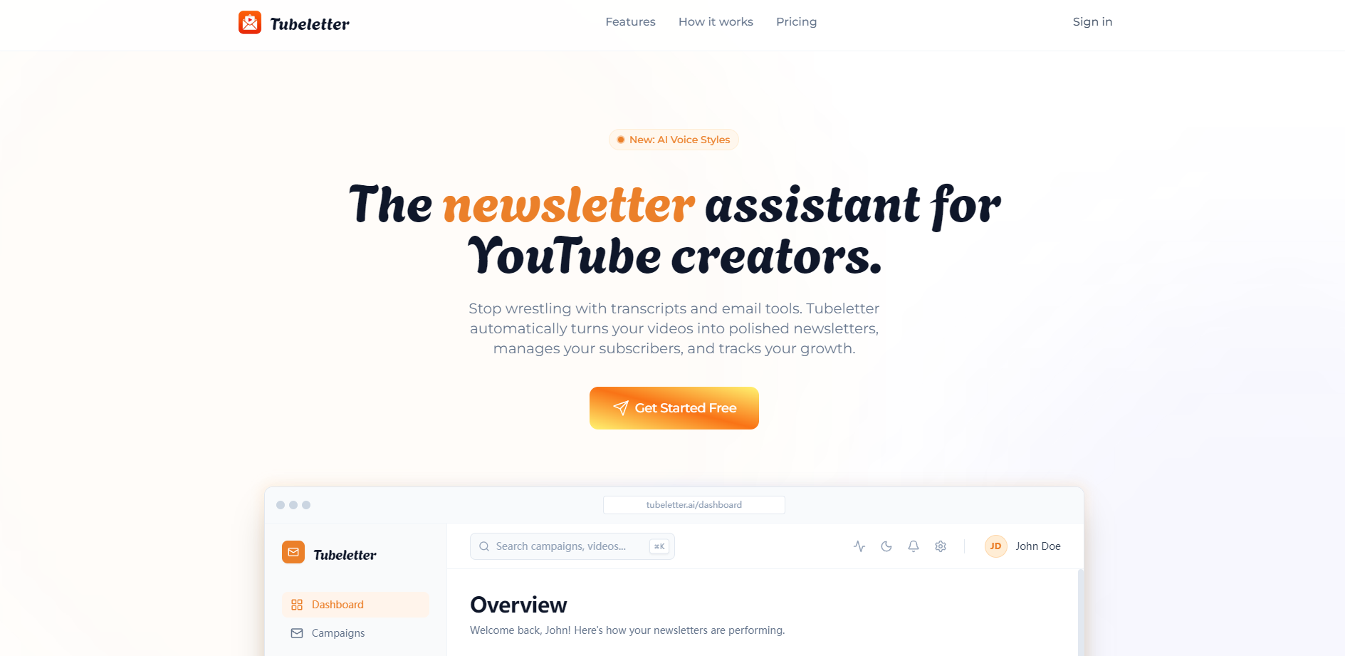 Tubeletter gallery image