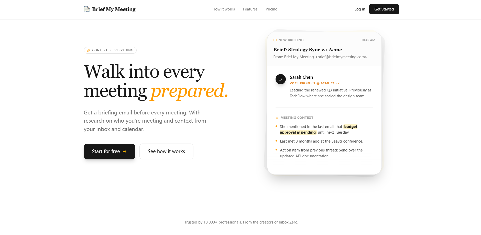 Brief My Meeting gallery image
