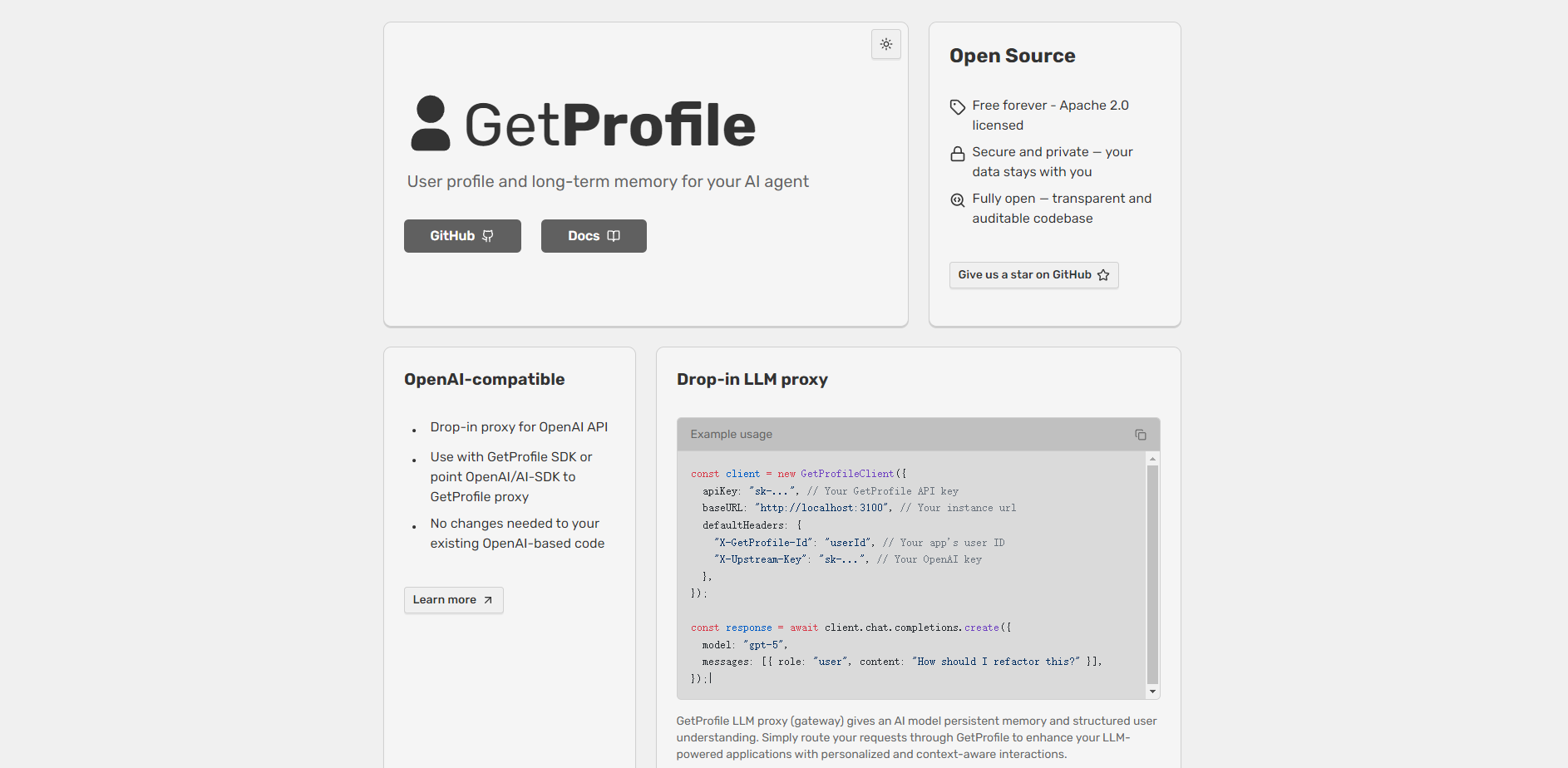 GetProfile gallery image