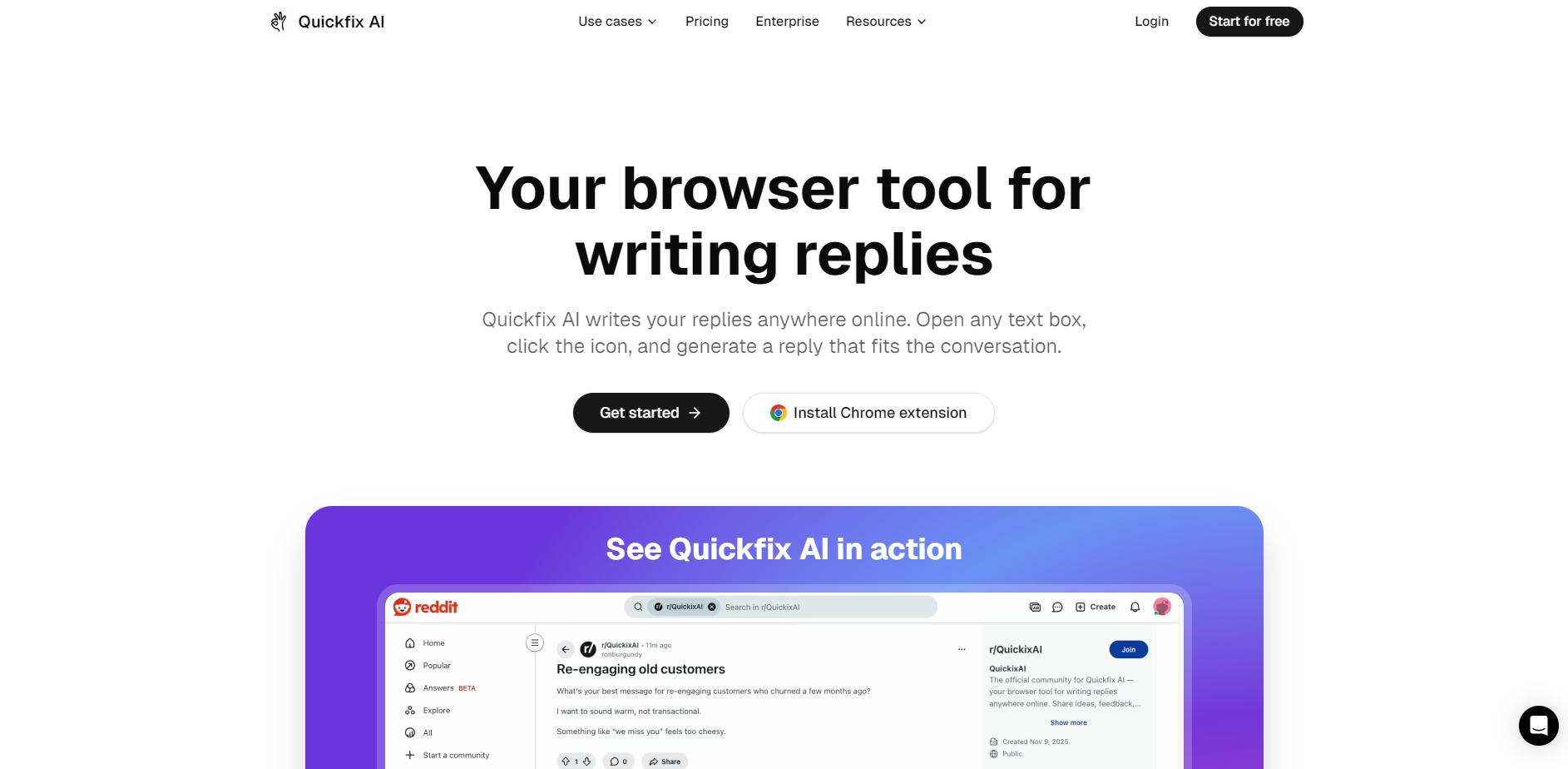 Quickfix AI gallery image