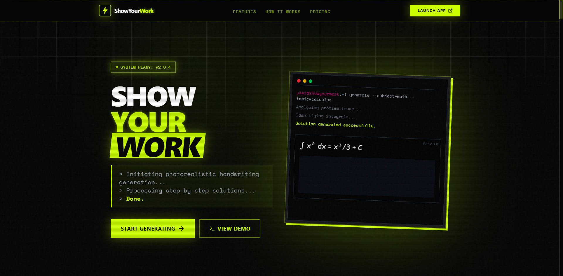 ShowYourWork  gallery image