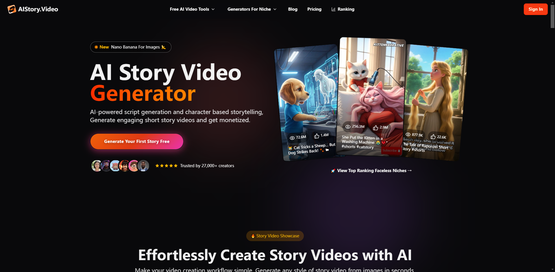 AI Story Video Generator gallery image
