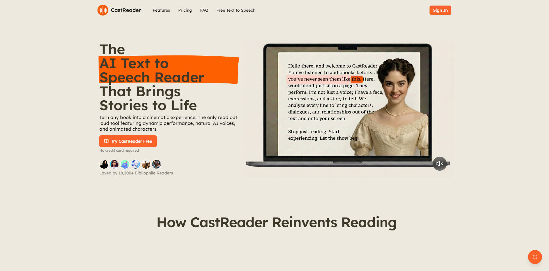 CastReader gallery image
