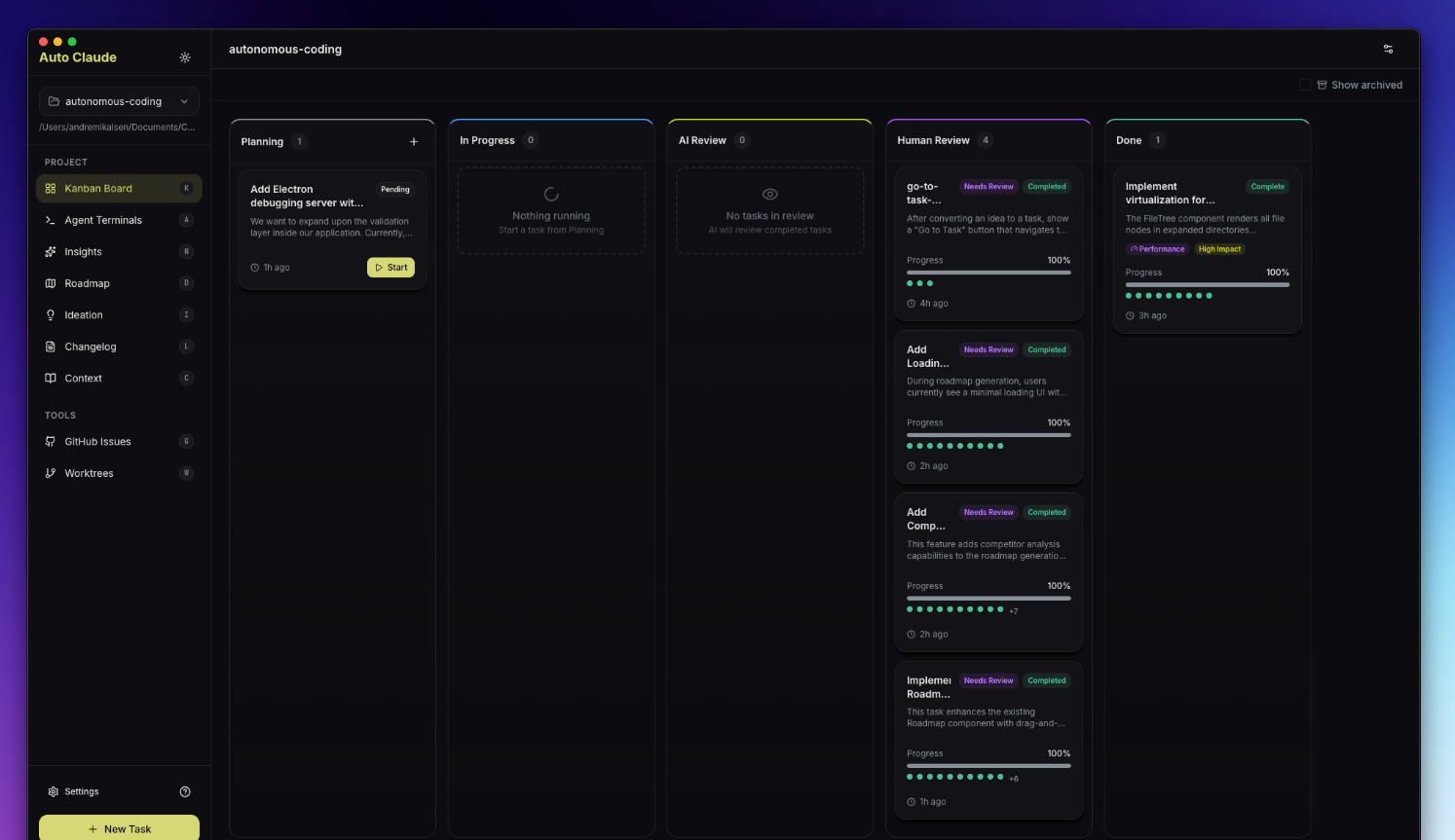 Auto Claude gallery image