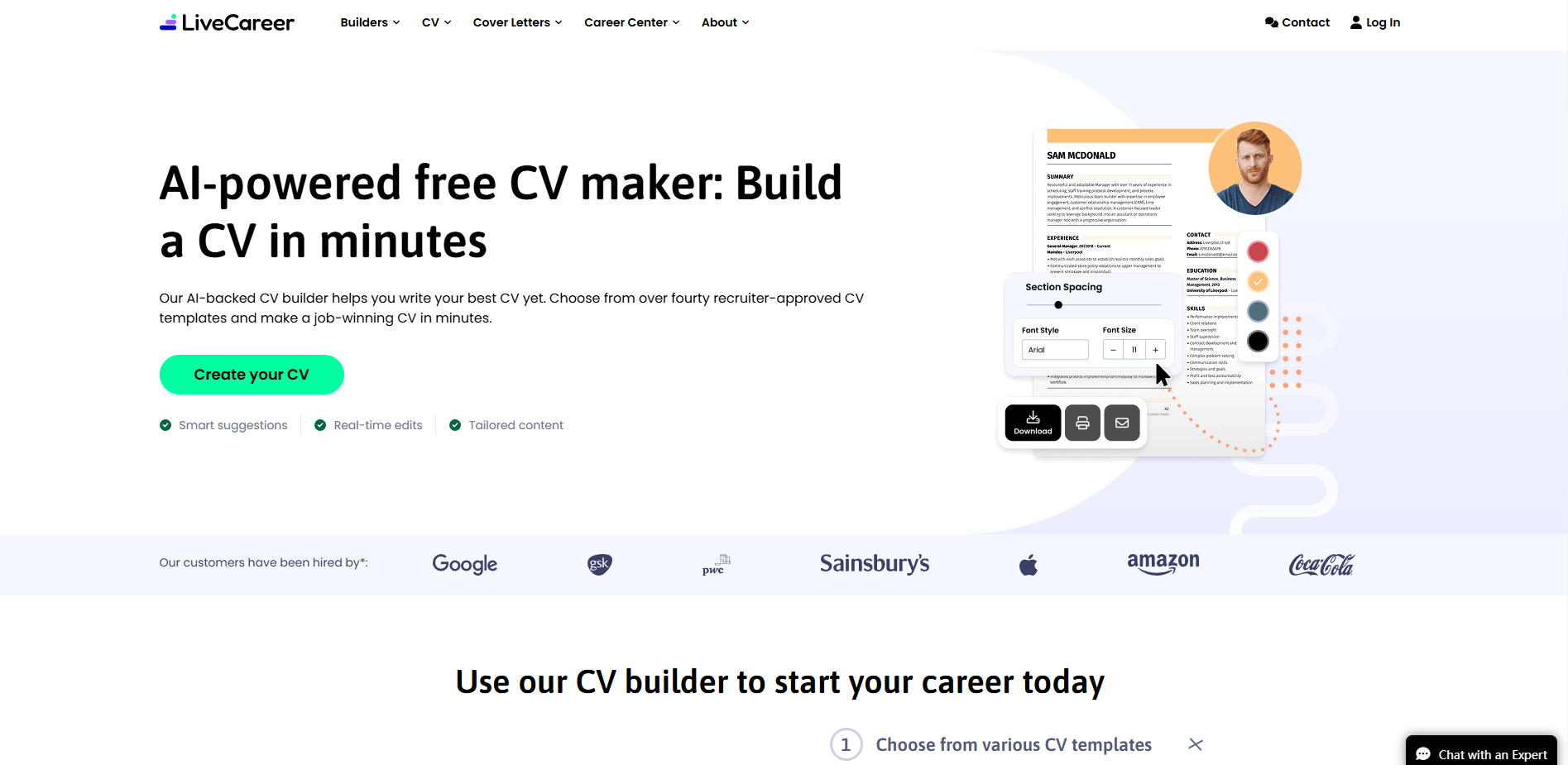 LiveCareer gallery image