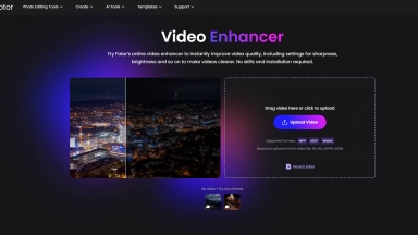 Fotor video enhancer