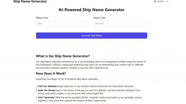 Ship Name Generator