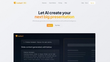 Instant AI for Google Slides