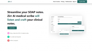 Zirr AI Medical Scribe