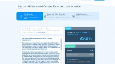 Hive AI-Generated Content Detection