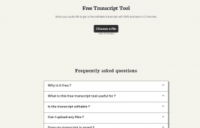 Free Transcriber by Voscribe gallery image