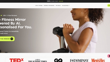 MAGIC AI Fitness Mirror