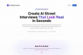 Street Interview AI Generator