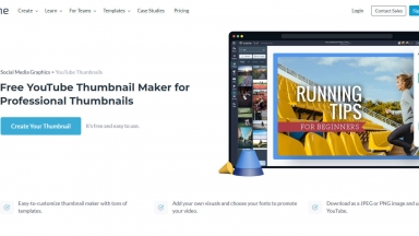 Visme's Free YouTube Thumbnail Maker