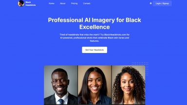 Black Headshots AI