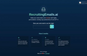 Recruiting Emails AI by Dover gallery image
