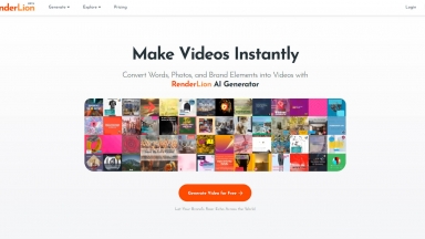 RenderLion AI Video Generator