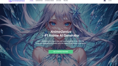 AnimeGenius-Anime AI Generator