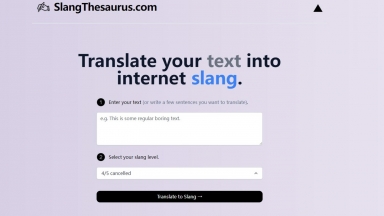 Slang Thesaurus