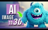 "Transform Your Images into Stunning 3D Models with the Latest AI Tool | Step-by-Step Tutorial 🤖"