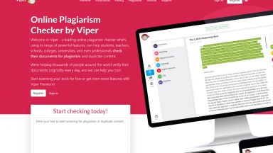 Online Plagiarism Checker by Viper