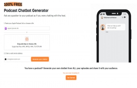 Free Podcast Chatbot Generator gallery image