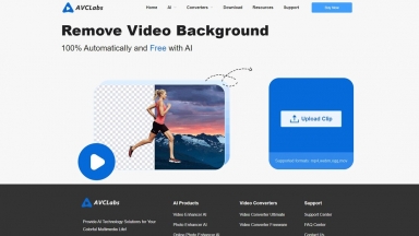 AVCLabs Remove Video Background
