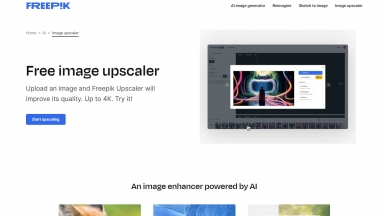 Freepik Upscaler