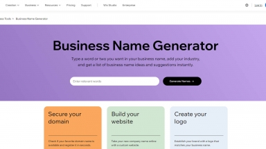 Business Name Generator by Wix.com