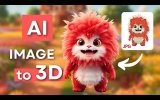 How to Transform Any Image into a Stunning 3D Model in Just 3 Minutes Using AI!(Complimentary)