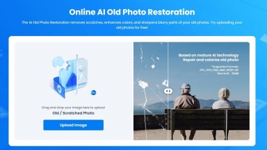 Wondershare Online AI Old Photo Restoration