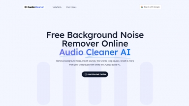 Audio Cleaner AI
