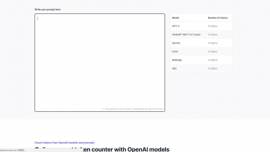 Prompt Token Counter