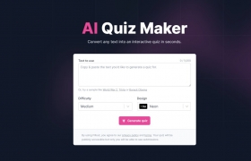 AI Quiz Maker gallery image