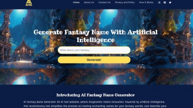 AI Fantasy Name Generator