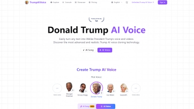 Trump AI Voice Generator