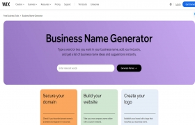 Business Name Generator by Wix.com gallery image