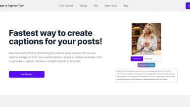 Image to Caption Tool