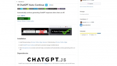 ChatGPT Auto-Continue