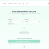 Bank Statement to CSV/Excel — AI Parser ico