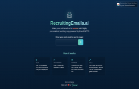 Recruiting Emails AI by Dover gallery image