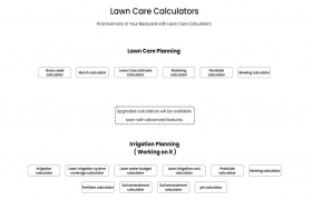 AI Lawn Care  Calculator Generator gallery image