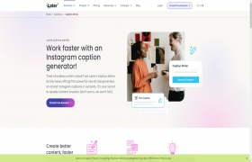 Later’s AI Social Media Caption Writer gallery image